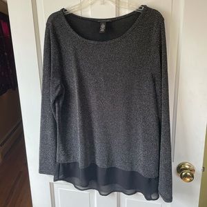 INC Metallic Tunic